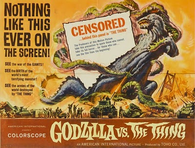 Godzilla vs The Thing!